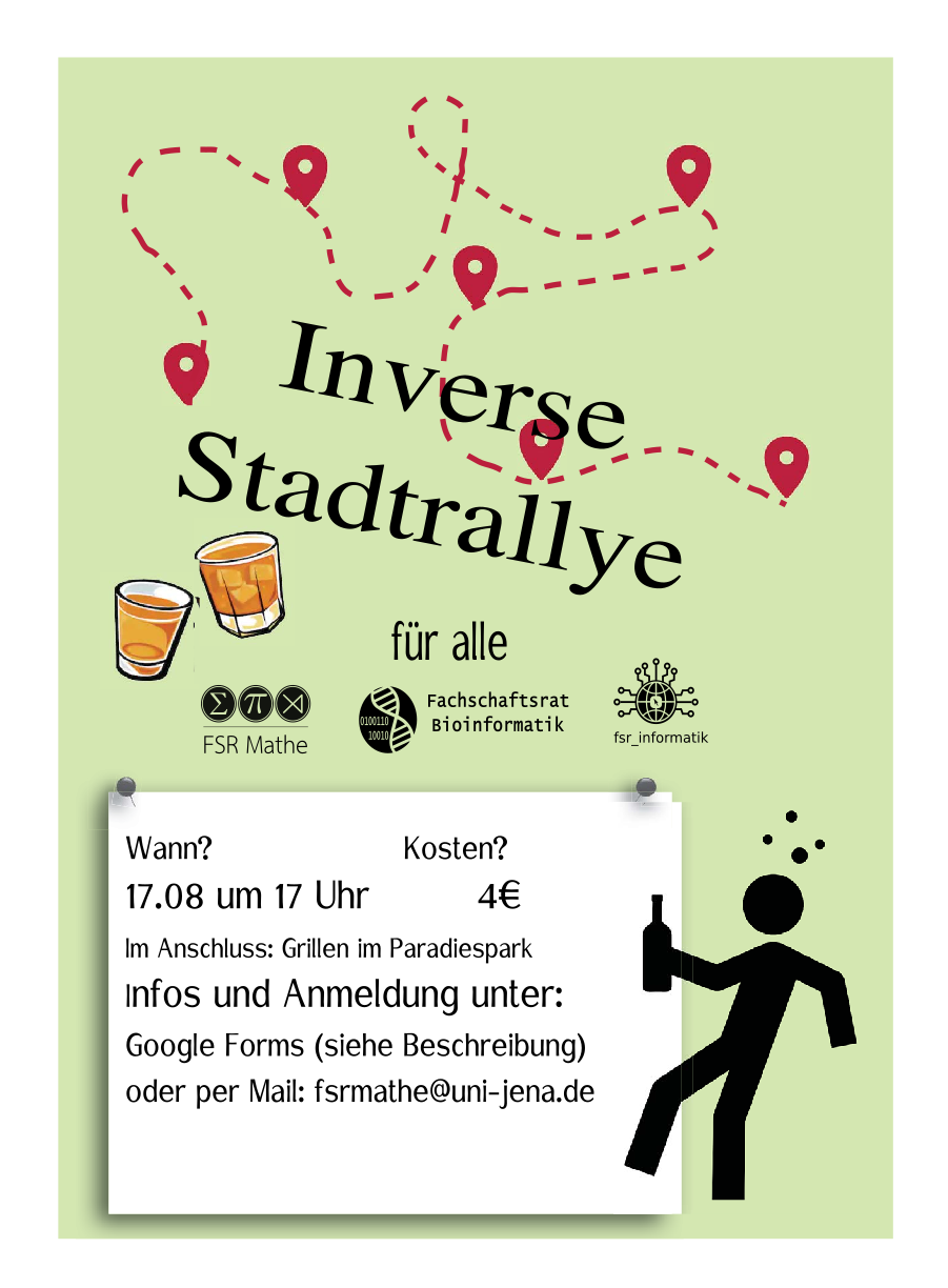 Poster Inverse Stadtrallye