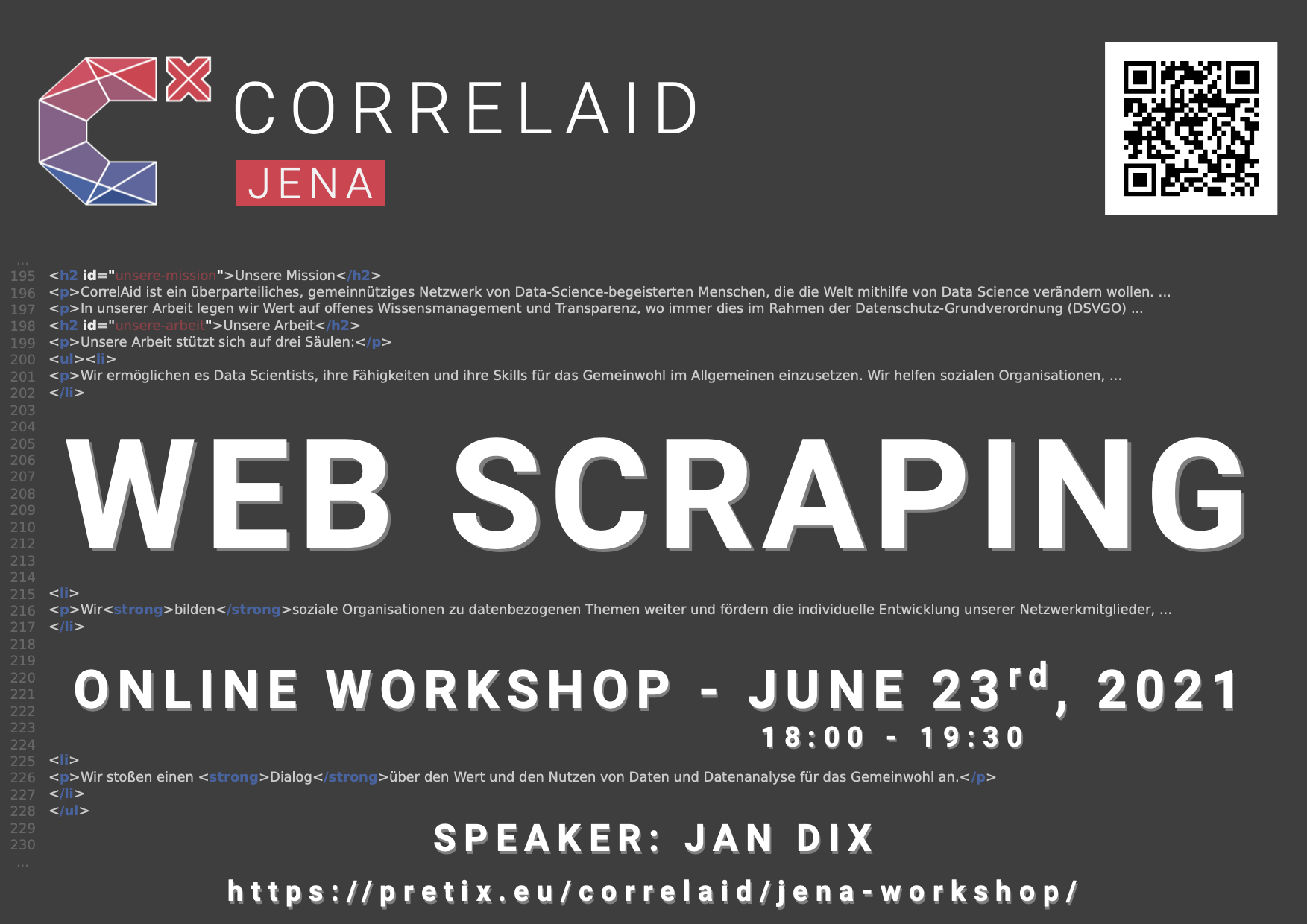 Poster Workshop Web Scraping