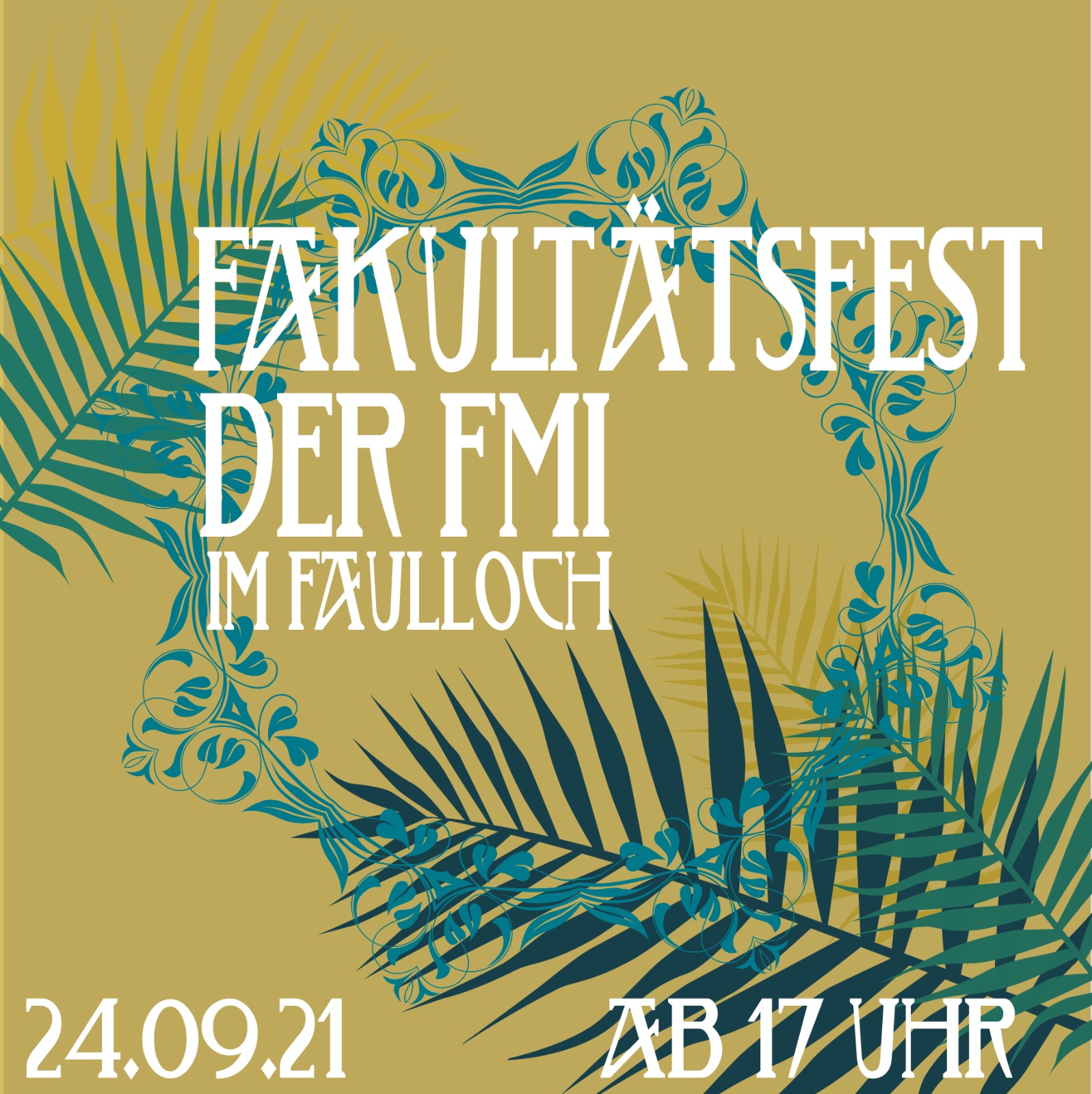 Poster Fakultätsfest