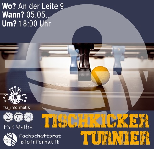 Poster Tischkickerturnier