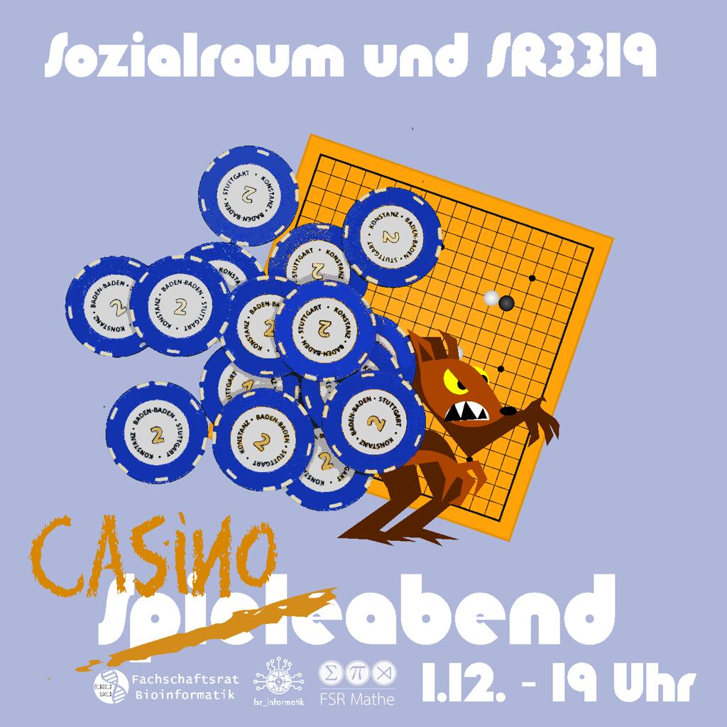 Poster Casino-Abend