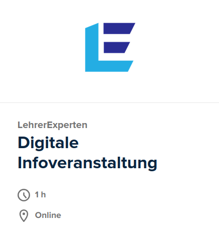 Lehramts-Info-Veranstaltung